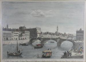 FRANCESCHINI Vincenzo,Veduta di una Parte di Lung Arno, e del Ponte a S.,Criterion 2021-08-18