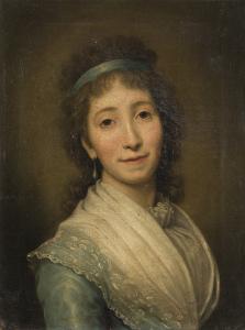 FRANCESCO Clemenson,Ritratto di signora in veste azzurra,1796,Il Ponte Casa D'aste Srl IT 2016-10-26