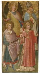 FRANCESCO D'ANTONIO 1394-1443,FOUR SAINTS,Sotheby's GB 2015-01-29