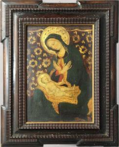 FRANCESCO DI GENTILE DA FABRIANO 1380-1427,Madonna con bambino,Pirone Casa d'Aste IT 2018-12-11
