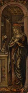 FRANCESCO DI GENTILE DA FABRIANO 1380-1427,Virgin annunciate,Sotheby's GB 2023-01-27