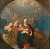 FRANCESCO L ALBANE,La Vierge et l'enfant Jésus avec la colombe de l'E,Rossini FR 2016-12-09