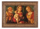 FRANCESCO VECCHI,Madonna con il Bambino e Santi,Wannenes Art Auctions IT 2016-06-01