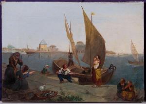 FRANCESCONI Gasparo,Mercato del pesce a Venezia,Minerva Auctions IT 2014-05-27