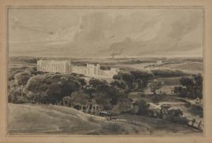 FRANCIA François Thom. Louis 1772-1839,An extensive landscape with a capriccio view of E,Rosebery's 2023-06-27
