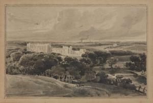 FRANCIA François Thom. Louis,landscape with a capriccio view of Eton College,Rosebery's 2023-03-29