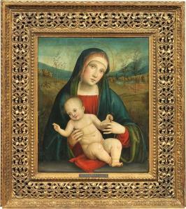 Francia Francesco 1450-1517,Madonna col Bambino con un cardellino in mano,Farsetti IT 2021-05-14
