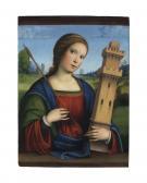 Francia Francesco 1450-1517,Saint Barbara,Christie's GB 2017-04-27