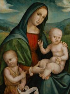 Francia Francesco 1450-1517,The Madonna and Child with the Infant Saint John t,Hindman US 2014-12-10