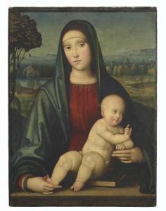 Francia Francesco 1450-1517,Vierge à l'Enfant,Christie's GB 2021-06-16