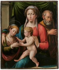 FRANCIA Giulio 1487-1540,The Mystic Marriage of Saint Catherine,Bonhams GB 2021-07-07