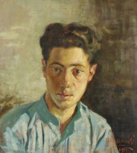 FRANCIOSI UGO 1883-1917,Ritratto di giovane,1911,Rubinacci IT 2007-12-11