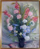FRANCIS E. JOYCE,Vase of flowers,Lots Road Auctions GB 2009-02-08