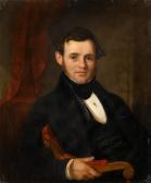 FRANCIS John F. 1808-1886,Portrait of william smith,1838,Freeman US 2009-11-15