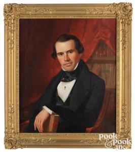 FRANCIS John F. 1808-1886,portraits of Lewisburg,1841,Pook & Pook US 2023-01-19