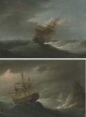 Francis Sartorius 1782-1808,A warship heeling in the breeze,Christie's GB 2006-02-01