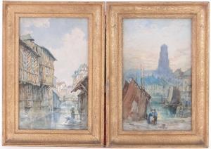 FRANCIS Thomas E,Honfleur and Old Houses Calvados,Burstow and Hewett GB 2016-05-25