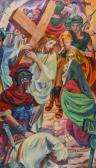 FRANCISCO Carlos,Second Station of the Cross, Jesus Accepts the Cro,Leon Gallery 2013-06-29