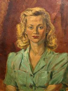 FRANCK Bruce William 1907-1970,Portrait of a Lady,1946,5th Avenue Auctioneers ZA 2015-06-21