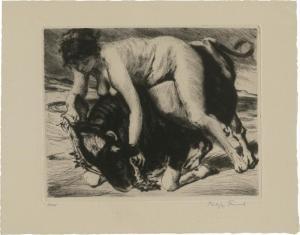 FRANCK Philipp 1860-1944,Die Liebschaften des Zeus,1921,Galerie Bassenge DE 2023-12-01