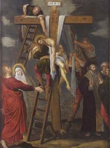 FRANCKEN Frans II 1581-1642,The Descent from the Cross,Sotheby's GB 2006-07-05
