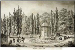 FRANCOIS PREAULT Michel,The fountain in the grounds of the Dolma Bachi Pal,Christie's 2010-10-29