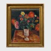 FRANCOLIN Robert 1899-1974,Fleurs au Vase Blanc,Stair Galleries US 2018-11-03