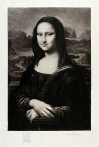 FRANK Alfred 1884-1945,Monna Lisa (La Gioconda) Da Leonardo da Vinci,Gonnelli IT 2019-02-04