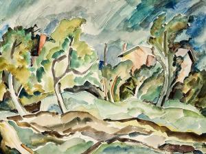 FRANK Edvard 1909-1972,Landscape,Auctionata DE 2014-10-07