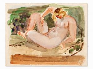 FRANK Edvard 1909-1972,Two Female Nudes,Auctionata DE 2014-10-07