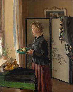 FRANK Leo 1884-1959,Woman Before a Window,William Doyle US 2022-09-14