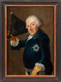 FRANKE Johann Heinrich Chr 1738-1792,Portrait König Friedrich II. von Preußen,Schloss DE 2014-09-13