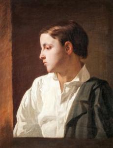 FRANKEL Ignác 1838-1924,Boy’’s portrait,1887,Nagyhazi galeria HU 2016-05-31
