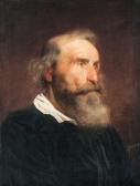 FRANKEL Ignác 1838-1924,Portrait of a Bearded Man,Nagyhazi galeria HU 2016-05-31