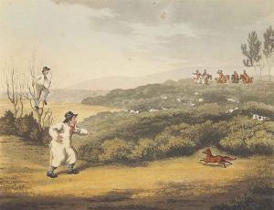 FRANKLAND SIR Robert,The Southern Hounds or Hunting in Its Infancy,1814,Christie's 2015-05-27