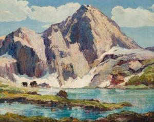 FRANQUINET Eugene 1875-1940,Lower Columbine Lake,John Moran Auctioneers US 2020-04-21