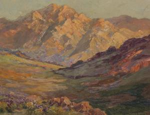 FRANQUINET Eugene 1875-1940,Western Landscape,William Doyle US 2018-09-26