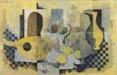 FRANQUINET Robert 1915-1979,STILL LIFE OF LUTE, FLASK AND A BOWL OF FRUIT,William Doyle 2006-09-13