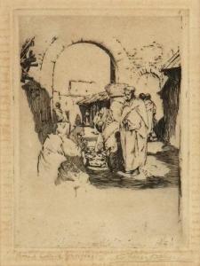 FRASER Alec 1893-1912,Bread Sellers, Morocco,Bellmans Fine Art Auctioneers GB 2019-05-01