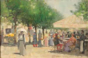 FRASER Alexander Coutts 1886-1939,Parisian Boulevard Life,1893,Duke & Son GB 2022-04-29