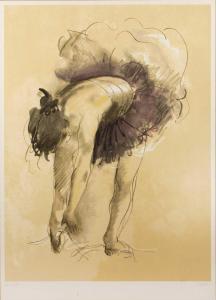 FRASER Donald Hamilton 1929-2009,Ballerina touching her Toes,Mallams GB 2024-02-14
