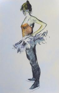 FRASER Donald Hamilton 1929-2009,Full length study of a ballerina,Gorringes GB 2024-01-15