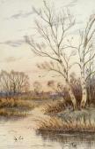 FRASER Gilbert Baird 1866-1947,river landscape,1899,Bonhams GB 2005-12-07