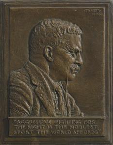 FRASER James Earle 1876-1953,Teddy Roosevelt,1920,Christie's GB 2017-05-17