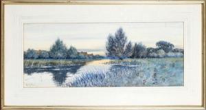 FRASER Robert J. Winchester 1872-1930,River landscape,Bonhams GB 2011-03-02