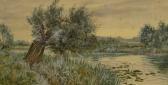 FRASER Robert Winchester 1848-1906,River landscape,Golding Young & Co. GB 2019-02-27