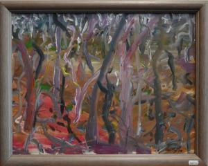 FRAUGHTON Edward James 1939,Abstract bush landscape,1990,Andrew Smith and Son GB 2022-03-22