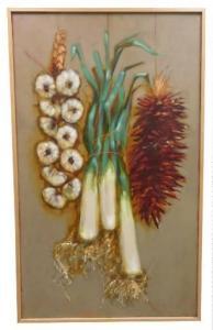 FRAZER JOHN THATCHER 1932,No. 378 Leeks, Garlic & Peppers,2006,Winter Associates US 2022-03-14