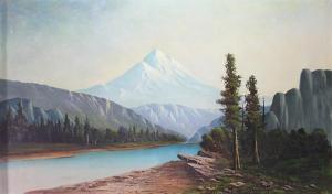 FREDERICK ARMSTRONG GEORGE 1852-1912,Mt. Rainier,Clars Auction Gallery US 2015-11-15