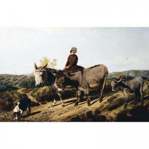 FREDERICK William 1796,donkeys on a country path,1855,Sotheby's GB 2002-05-01